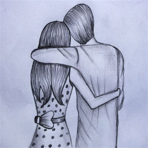 cute drawings for couples|simple cute couple drawings easy.